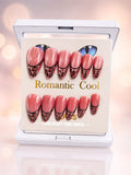 Romantic Cool press-on nails in compact case top view